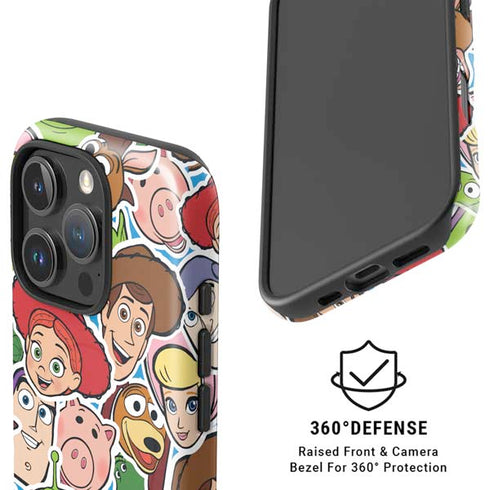 Disney Toy Story Collages Portrait iPhone 16 Pro Magsafe Impact Case